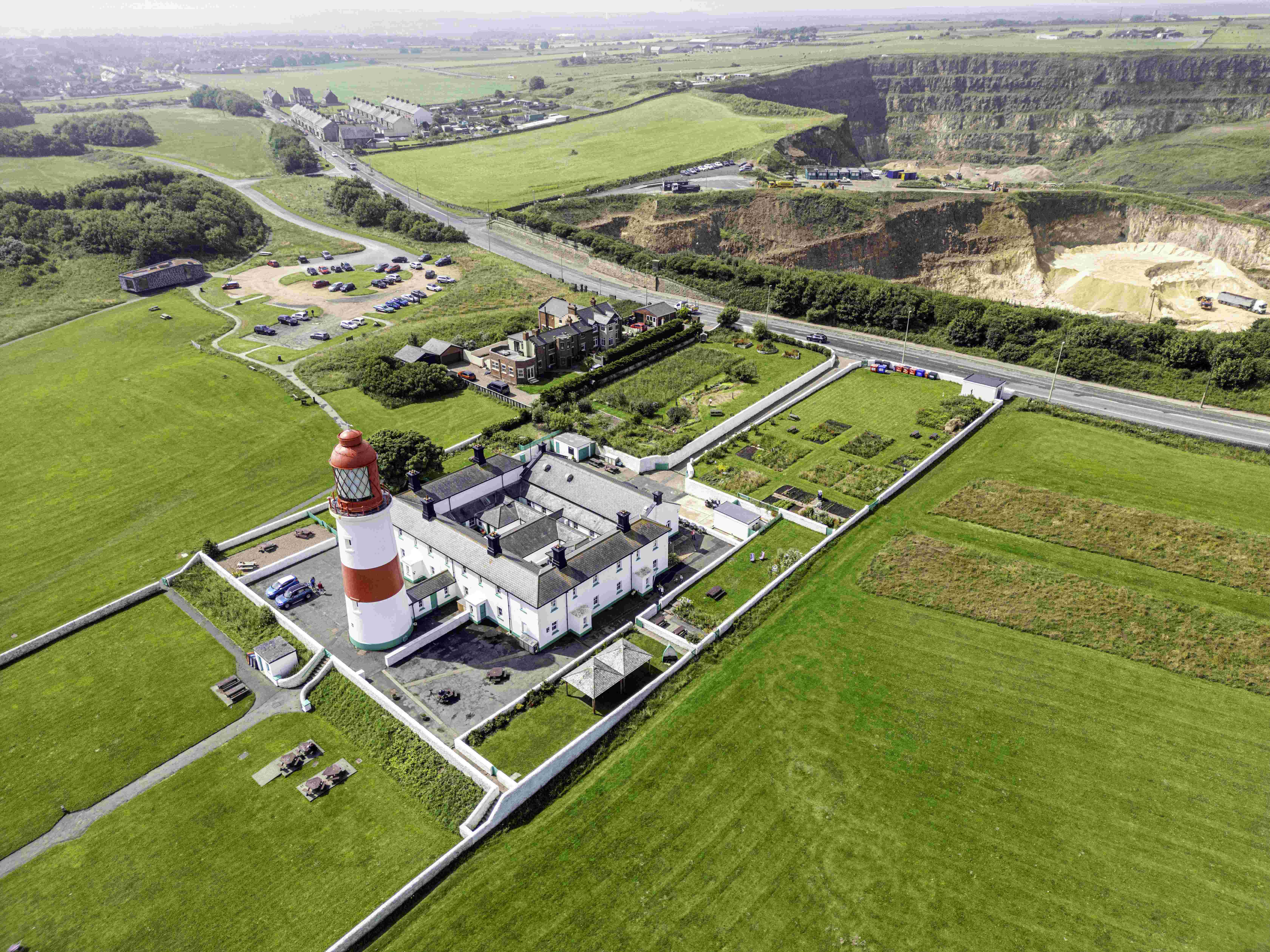 💡 내셔널 트러스트 - 사우터 등대와 더 리스